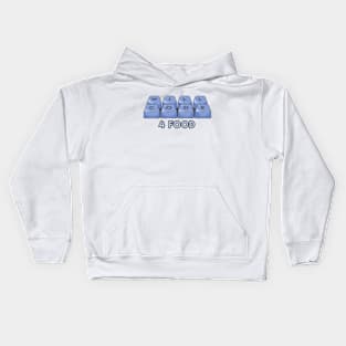 Will code 4 food Kids Hoodie